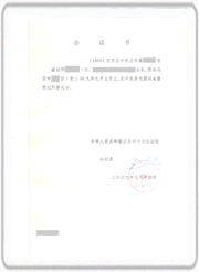 无犯罪记录证明